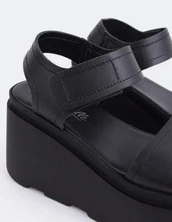 Women L'INTERVALLE Ideal Black Leather