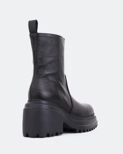 Women L'INTERVALLE Ike Black Leather