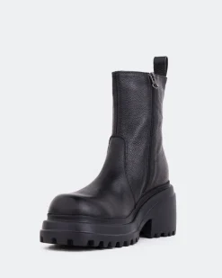 Women L'INTERVALLE Ike Black Leather