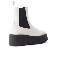 Women L'INTERVALLE Imola Off White Leather