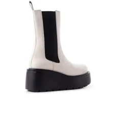 Women L'INTERVALLE Indiana Off White Leather