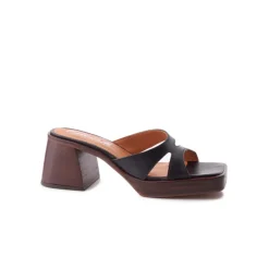 Women L'INTERVALLE Isadora Black Leather