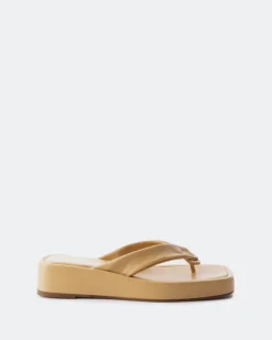 Women L'INTERVALLE Ismene Camel Leather