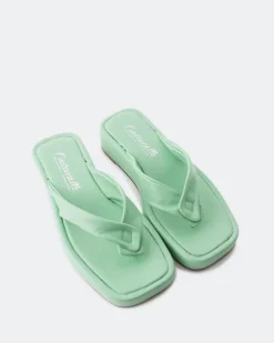 Women L'INTERVALLE Ismene Mint Leather