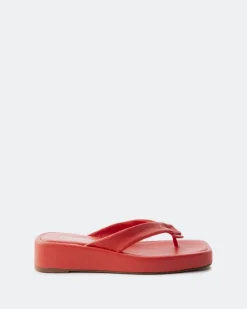 Women L'INTERVALLE Ismene Orange Leather