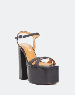 Women L'INTERVALLE Ives Black Leather