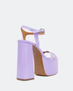 Women L'INTERVALLE Ives Purple Leather