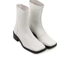 Women L'INTERVALLE Jaca White Leather