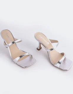 Women L'INTERVALLE Jandira Silver Leather