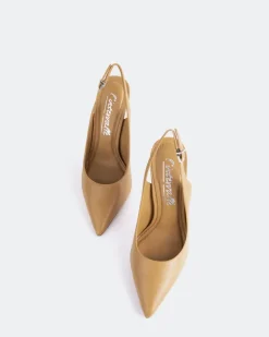 Women L'INTERVALLE Janeiro Camel Leather
