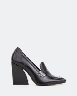 Women L'INTERVALLE Jardins Black Leather