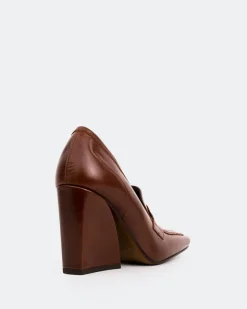 Women L'INTERVALLE Jardins Chestnut Leather