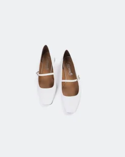 Women L'INTERVALLE Jaria White Leather