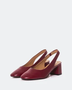 Women L'INTERVALLE Jarotes Burgundy Leather