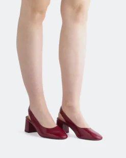 Women L'INTERVALLE Jarotes Burgundy Leather