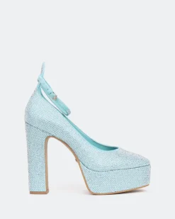 Women L'INTERVALLE Jayne, Turquoise Suede/Suède Tur.