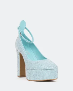 Women L'INTERVALLE Jayne, Turquoise Suede/Suède Tur.