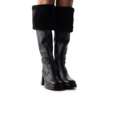 Women L'INTERVALLE Jesse Black Leather