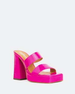 Women L'INTERVALLE Jinx Pink Leather/Cuir Rose