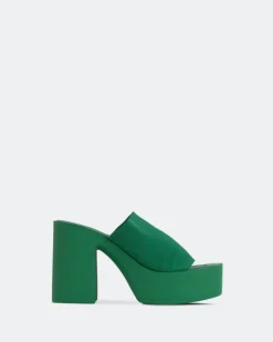 Women L'INTERVALLE Jourdan Green Lycra
