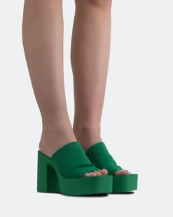 Women L'INTERVALLE Jourdan Green Lycra