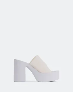 Women L'INTERVALLE Jourdan White Lycra
