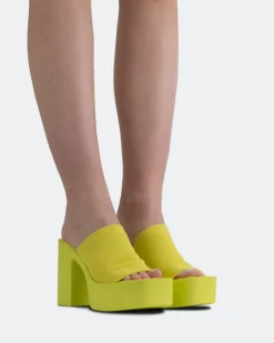 Women L'INTERVALLE Jourdan Yellow Lycra