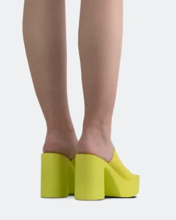 Women L'INTERVALLE Jourdan Yellow Lycra
