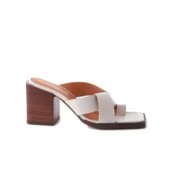 Women L'INTERVALLE Justina Off White Leather