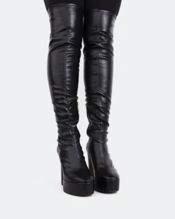Women L'INTERVALLE Kalaf Black Stretch