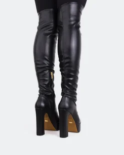 Women L'INTERVALLE Kalaf Black Stretch