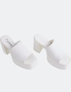 Women L'INTERVALLE Kalamata White Leather