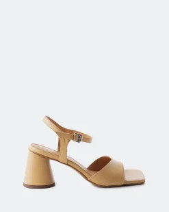 Women L'INTERVALLE Kalona Camel Leather