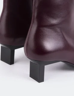 Women L'INTERVALLE Karylle Burgundy Leather