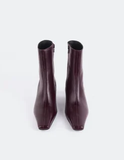 Women L'INTERVALLE Karylle Burgundy Leather