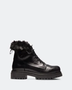 Women L'INTERVALLE Kawasaki Black Leather