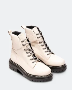 Women L'INTERVALLE Kawasaki Off White Croco