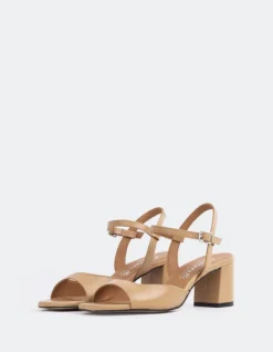 Women L'INTERVALLE Kearny Camel Leather