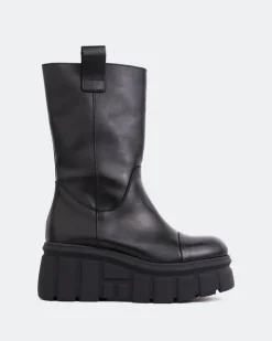 Women L'INTERVALLE Kelowna Black Leather