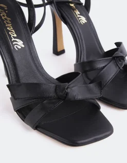 Women L'INTERVALLE Kiley Black Leather