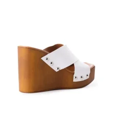 Women L'INTERVALLE Kitten White Leather