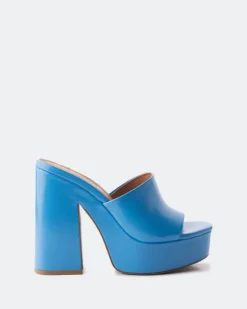 Women L'INTERVALLE Lalaria Blue Leather
