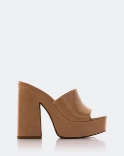 Women L'INTERVALLE Lalaria Taupe Leather