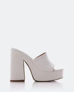 Women L'INTERVALLE Lalaria White Leather