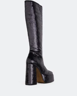 Women L'INTERVALLE Latto Black Sequins