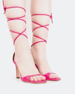 Women L'INTERVALLE Lavo, Pink Leather/Cuir Rose