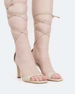 Women L'INTERVALLE Lavo, Vanilla Leather/Cuir Vanille