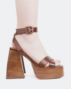 Women L'INTERVALLE Legacy Chestnut Leather
