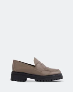 Women L'INTERVALLE Leissa Taupe Leather