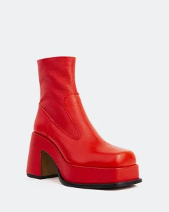 Women L'INTERVALLE Lepic Red Leather